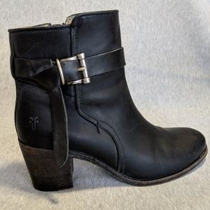 Frye Black Booties